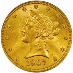 1907 Liberty Eagle MS-63 (NGC)
