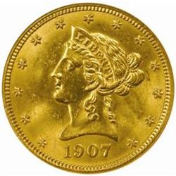 1907/7 Liberty Eagle Breen-7091 MS-63 (ANACS)