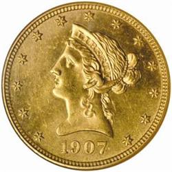 1907-D Liberty Eagle MS-62 (NGC)