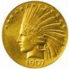 Image 1 : 1907 Indian $10. Judd-1774/1901 Wire Rim MS65 NGC