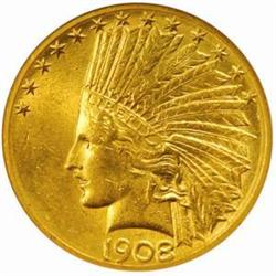 1908-S Indian Eagle AU-58 (NGC)