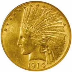 1914-D Indian Eagle MS-62 (NGC)