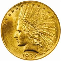 1932 Indian Eagle MS-62 (NGC)