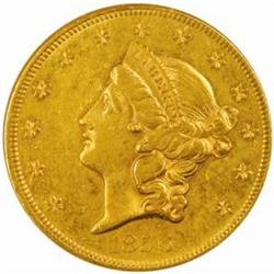 1856 Liberty Double Eagle AU-55 (NGC)