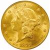 Image 1 : 1877 Liberty Double Eagle MS-61 (PCGS)