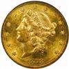 Image 1 : 1878 Liberty Double Eagle MS-61 (NGC) OH