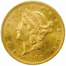 1902-S Liberty Double Eagle MS-62 (NGC)