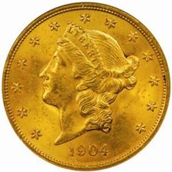 1904 Liberty Double Eagle MS-63 (NGC)