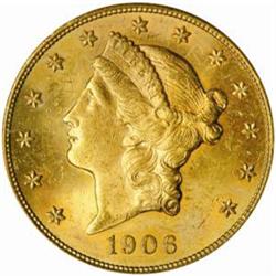 1906-S Liberty Double Eagle MS-63 (PCGS)
