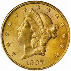 1907 Liberty Double Eagle MS-63 (NGC)
