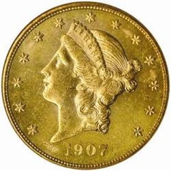 1907 Liberty Double Eagle MS-63 (NGC)