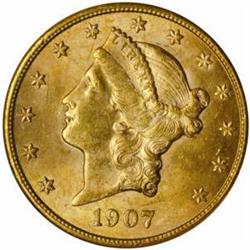 1907-S Liberty Double Eagle MS-63 (NGC)