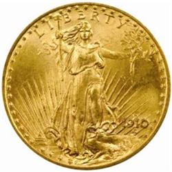 1910-S Saint-Gaudens Double Eagle MS-64 (PCGS)