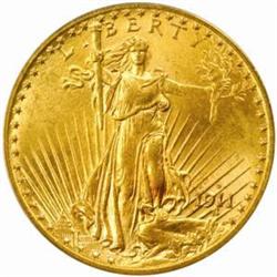 1911-D Saint-Gaudens Double Eagle MS-65 (PCGS)