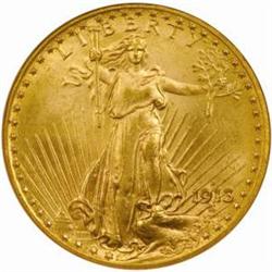 1913-D Saint-Gaudens Double Eagle MS-64 (NGC)