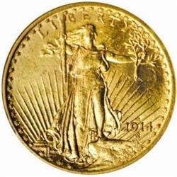 1914-S Saint-Gaudens Double Eagle MS-64 (NGC)