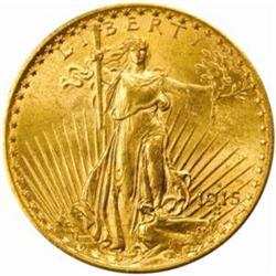 1915-S Saint-Gaudens Double Eagle MS-64 (PCGS)