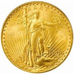 1916-S Saint-Gaudens Double Eagle MS64 (PCGS) CAC