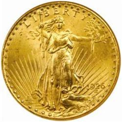 1926 Saint-Gaudens Double Eagle MS-65 (NGC)
