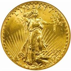 1927 Saint-Gaudens Double Eagle MS-64 (NGC)