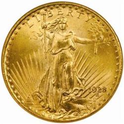 1928 Saint-Gaudens Double Eagle MS-65 (NGC)