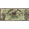 T-17 1861 $20 Confederate Note Fine