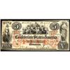 T-31 1861 $5 Confederate Note Fine