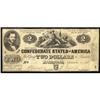 T-38 1862 $2 Confederate Note Fine