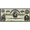T-49 1862 $100 Confederate Note VF/XF