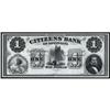 New Orleans,LA.Citizens' Bank of LA. $1 Remainder