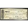 Detroit, MI City Tax Cert. 9-1-1837 37 1/2C VF