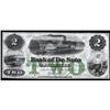 De Soto,Nebraska Territory.The Bank of De Soto $2