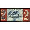 Image 1 : Newark NJ The State Bank at Newark 6-1-1862 $2 VF