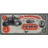 Image 1 : Washington NC Bank of Washington $5 Remainder PMG