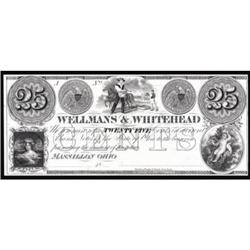 Massillon, OH Wellmans & Whitehead Specimen 25Cs