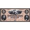 Image 1 : Lewisburg, PA The Lewisburg Bank Proof $5 PMG