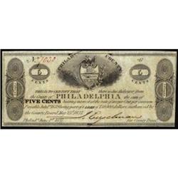 Philadelphia, PA County Board June 1, 1837 5C