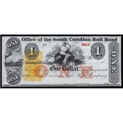 Charleston, SC.Office of South Carolina RR $1
