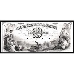 Burlington, VT The Commercial Bank Proof $20 PMG
