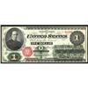 Image 1 : Fr 16 1862 $1 Legal Tender Note AU