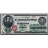 Image 1 : Fr 16 1862 $1 Legal Tender Note. PMG Choice EF45