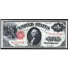 Image 1 : Fr 39 1917 $1 Legal Tender Note PMG Gem Unc 66EPQ