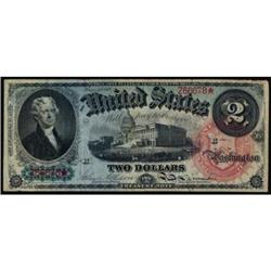 Fr 42 1869 $2 Legal Tender Note PMG Choice F15
