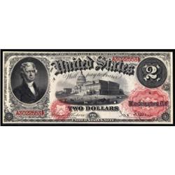 Fr 48 1878 $2 LT Note. PCGS Very Choice New 64PPQ