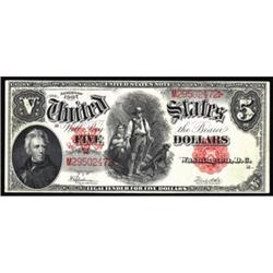 Fr 91 1907 $5 Legal Tender Note VF