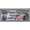 Image 1 : Fr 103 1880 $10 LT Note. PMG Gem Unc65EPQ