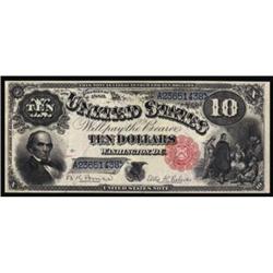 Fr 112 1880 $10 Legal Tender Note. PCGS EF45PPQ
