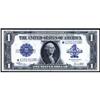 Image 1 : Fr 237* 1923 $1 Silver Cert Star Note PMG Gem Unc