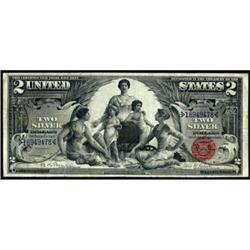 Fr 248 1896 $2 Silver Cert VF