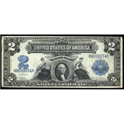 Fr 249 1899 $2 Silver Cert Fine+